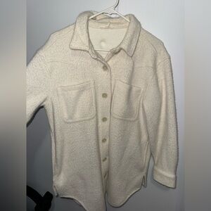 Maurices Cream Teddy Jacket